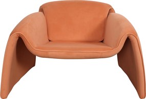 Designerski fotel welurowy Nua N78