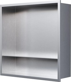 Półka wnękowa ścienna ze stali nierdzewnej NT303010X