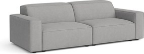 Cursal sofa 3 osobowa  244x102x70 cm szary Raven 7