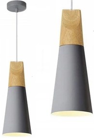 Lampa sufitowa SCANDI B APP059-1CP Szara