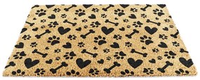 Wycieraczka z włókna kokosowego 40x60 cm Paws and Bones – Artsy Doormats