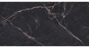 Mexen Eminet Black gres szkliwiony rekt. G1, płytka podłogowo-ścienna 120 x 60 cm, wysoki połysk - TL201-120-060-00