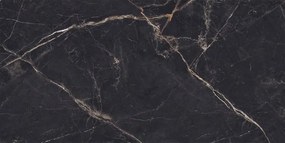 Mexen Eminet Black gres szkliwiony rekt. G1, płytka podłogowo-ścienna 120 x 60 cm, wysoki połysk - TL201-120-060-00