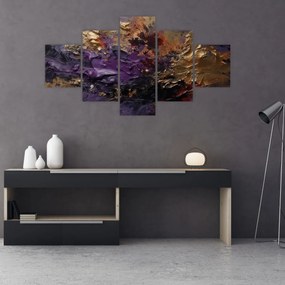 Obraz - Teksturowana abstrakcja (125x70 cm)
