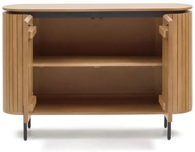 Niska komoda z litego drewna mango 120x80 cm Licia – Kave Home