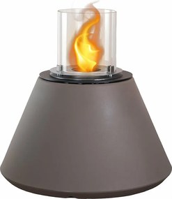 STROMBOLI Kominek bioetanolowy Tortora, wolnostojący palenisko do wewnątrz i na zewnątrz, śr. 60 x wys. 56