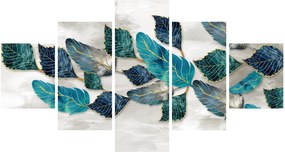 Obraz - Ilustracja pióra (125x70 cm)