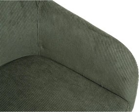 Zielony tapicerowany fotel jadalniany Lunio – Bonami Essentials