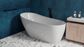 Uchwyt prysznicowy prosty czarny 56 cm