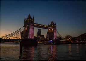 Obraz na szkle - Tower bridge (70x50 cm)