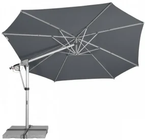 Konstrukcja PROTECT 400P + poszycie - parasol ogrodowy z drążkiem bocznym : Substancja Desen - T840