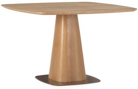 Stół w dekorze dębu 120x120 cm Etel – MOME