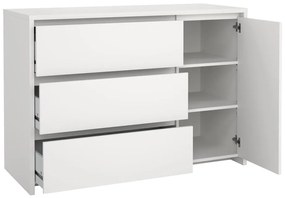 Biała komoda 119x84x48 cm Next – Tvilum