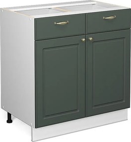 Szafka dolna do kuchni green gold country 80x51.6x82 fame-line