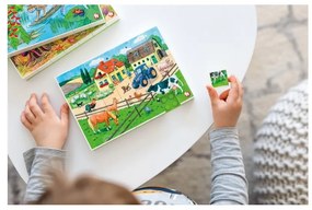 Puzzle dziecięce Hubelino Życie na wsi