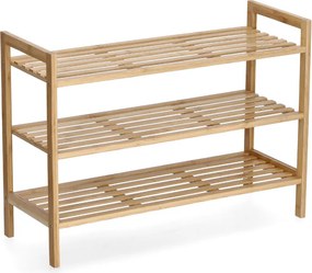 Bambusowa półka na buty, 70 x 26 x 50 cm