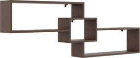Minimalistyczna półka wisząca wenge D2-R19