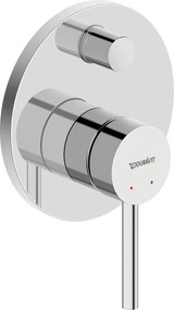 Duravit Circle jednouchwytowa bateria podtynkowa Chrom - 2 ujścia wody