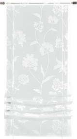 Biała roleta rzymska 60x145 cm – Sehlbach