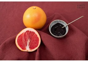 Lniana ścierka 45x65 cm Marsala – Linen Tales