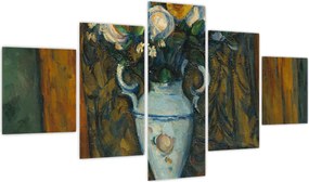 Obraz - Paul Cézanne, Vase of Flowers, reprodukcje (125x70 cm)