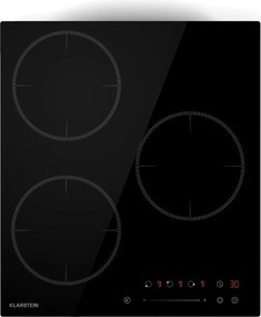 Klarstein Delicatessa 45cm Płyta Indukcyjna 3 Strefy Gotowania Czarny