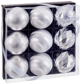 Bombki zestaw 9 szt. ø 6 cm – Casa Selección