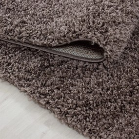Dywan shaggy Jasny Brąz 240 cm x 340 cm