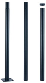 Brilagi - Metalowy słup oświetleniowy URBAN 3 m, antracyt