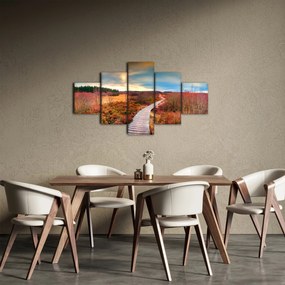Obraz - Jesienna podróż krainą (125x70 cm)