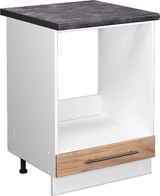 Szafka kuchenna złoty dąb energetyczny 60x60x82 fame-line