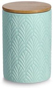 Ceramiczny pojemnik z bambusowym wieczkiem, 720 ml
