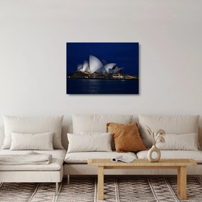 Obraz na szkle - Sydney w nocy (70x50 cm)