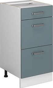 Szafka dolna do kuchni niebiesko-szary 40x46x81.6 r-line