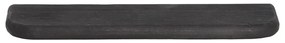 Czarna półka z litego drewna mango 50 cm Tarontu – Light &amp; Living