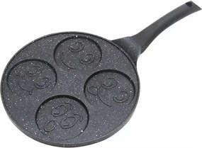 Aluminiowa patelnia do placuszków z minkami 26,5cm D1-E55