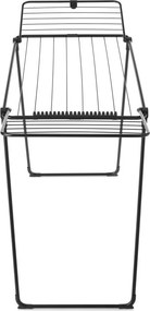 Suszarka na pranie w kolorze matowej czerni 18 m HangOn Too – Brabantia