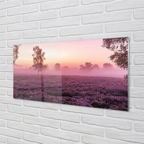 Szklany Panel Koloryt Wrzosowiska