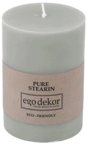 Turkusowoniebieska świeczka Eco candles by Ego dekor Friendly, 37 h