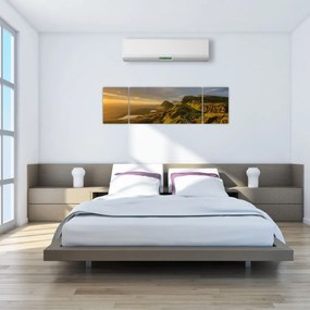 Obraz pasma górskiego (170x50 cm)