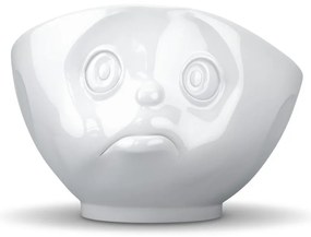 Biała porcelanowa nadąsana miska 58products