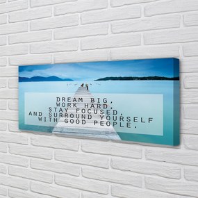 Fotoobraz na płótnie Panorama Morskiego Brzegu