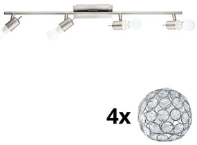 Eglo - LED reflektor MY CHOICE 4xE14/4W/230V chrom