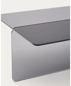 Szary szklany stolik 60x120 cm Zaren – Kave Home