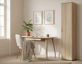 Regał zamykany dąb sonoma  W1-A66