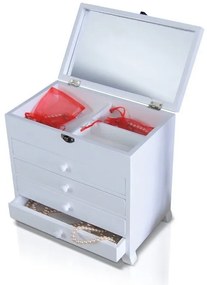 Komódka , szkatułka na kosmetyki i bizuterie.