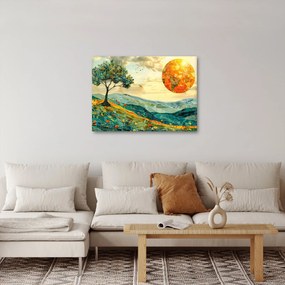 Obraz - Ilustracja krajobrazu (70x50 cm)