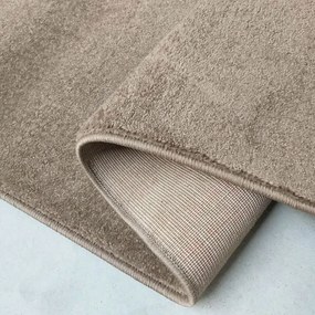 Nowoczesny miękki chodnik na metry cappuccino Z1-R65