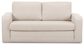 Beżowa rozkładana sofa 160 cm Come – Bobochic Paris