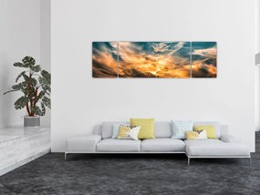 Obraz chmur (170x50 cm)